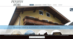 Desktop Screenshot of pension-hoerl.at